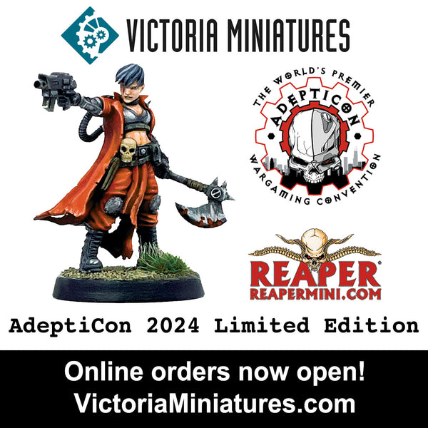 Adepticon Limited Edition Miniature orders now open.