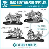 Devils Heavy Weapons Teams .STL Download