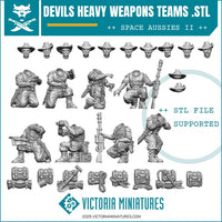 Devils Heavy Weapons Teams .STL Download
