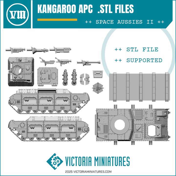 Kangaroo APC Tank .STL Download