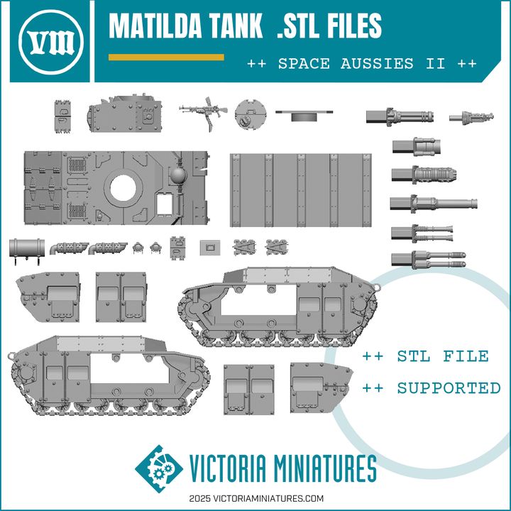 Matilda Tank .STL Download