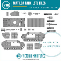 Matilda Tank .STL Download