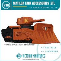 Matilda Tank Accessories .STL Download