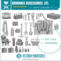 Artillery Accessories .STL Download