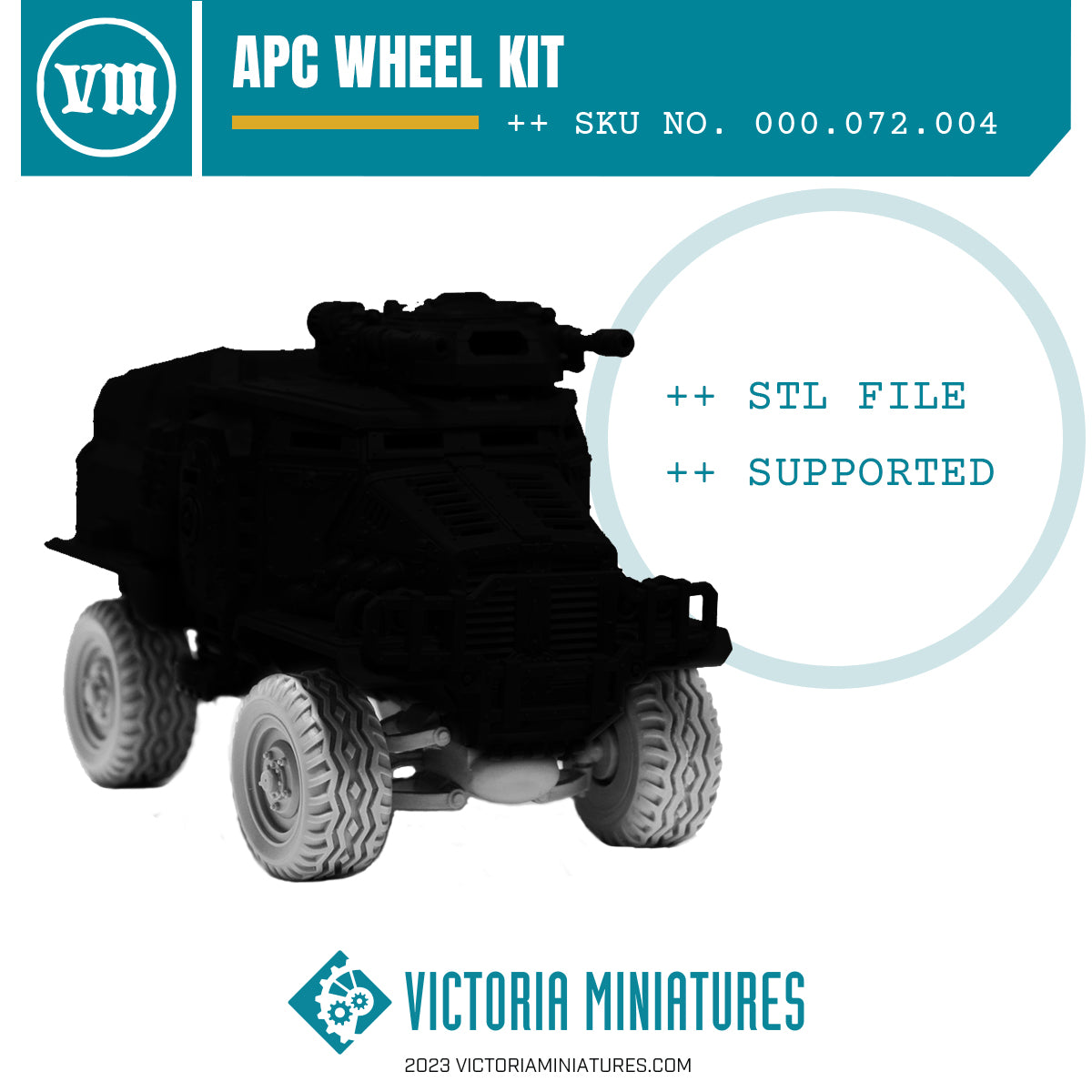 APC Wheel Kit .STL Download