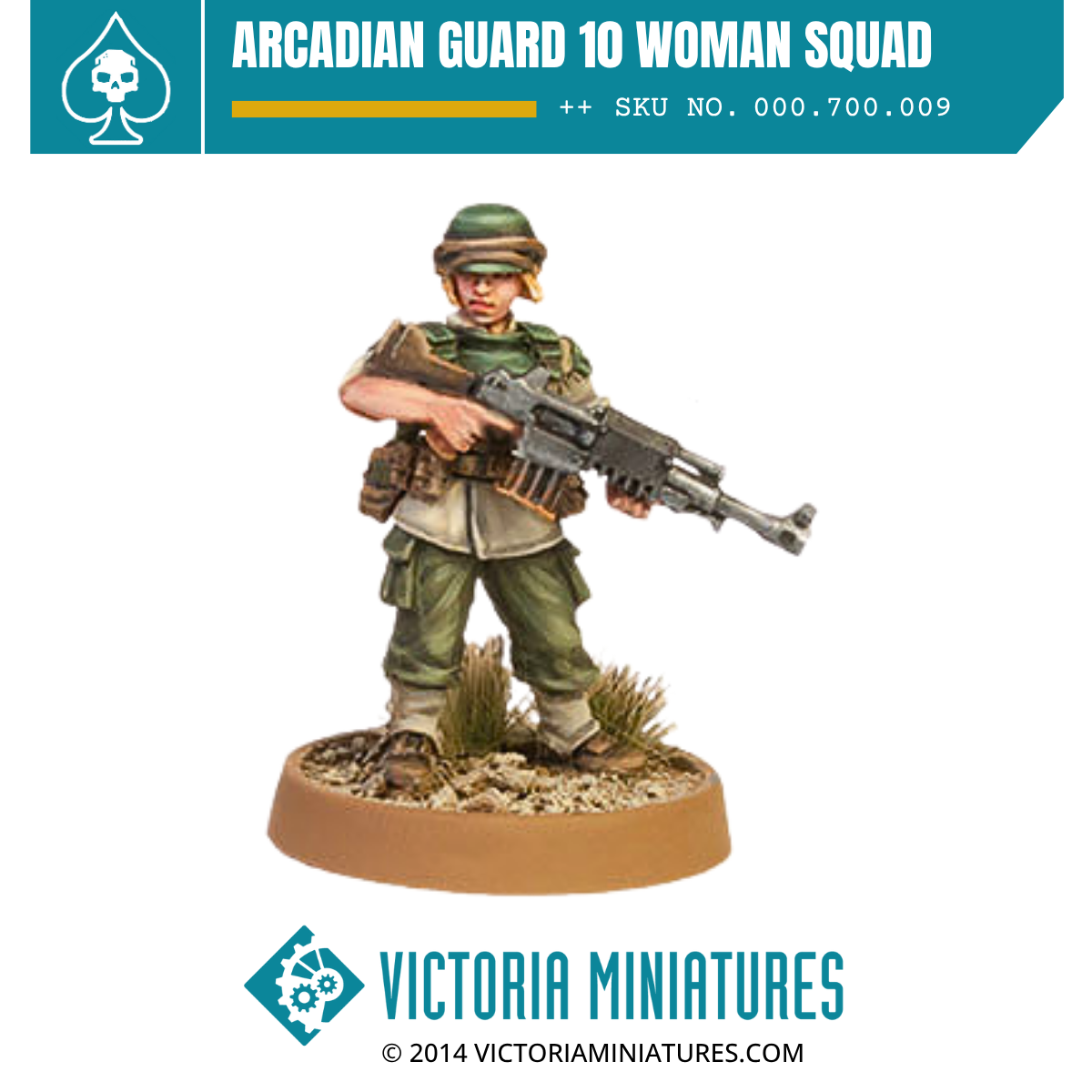 Arcadian Guard 10 Woman Squad.