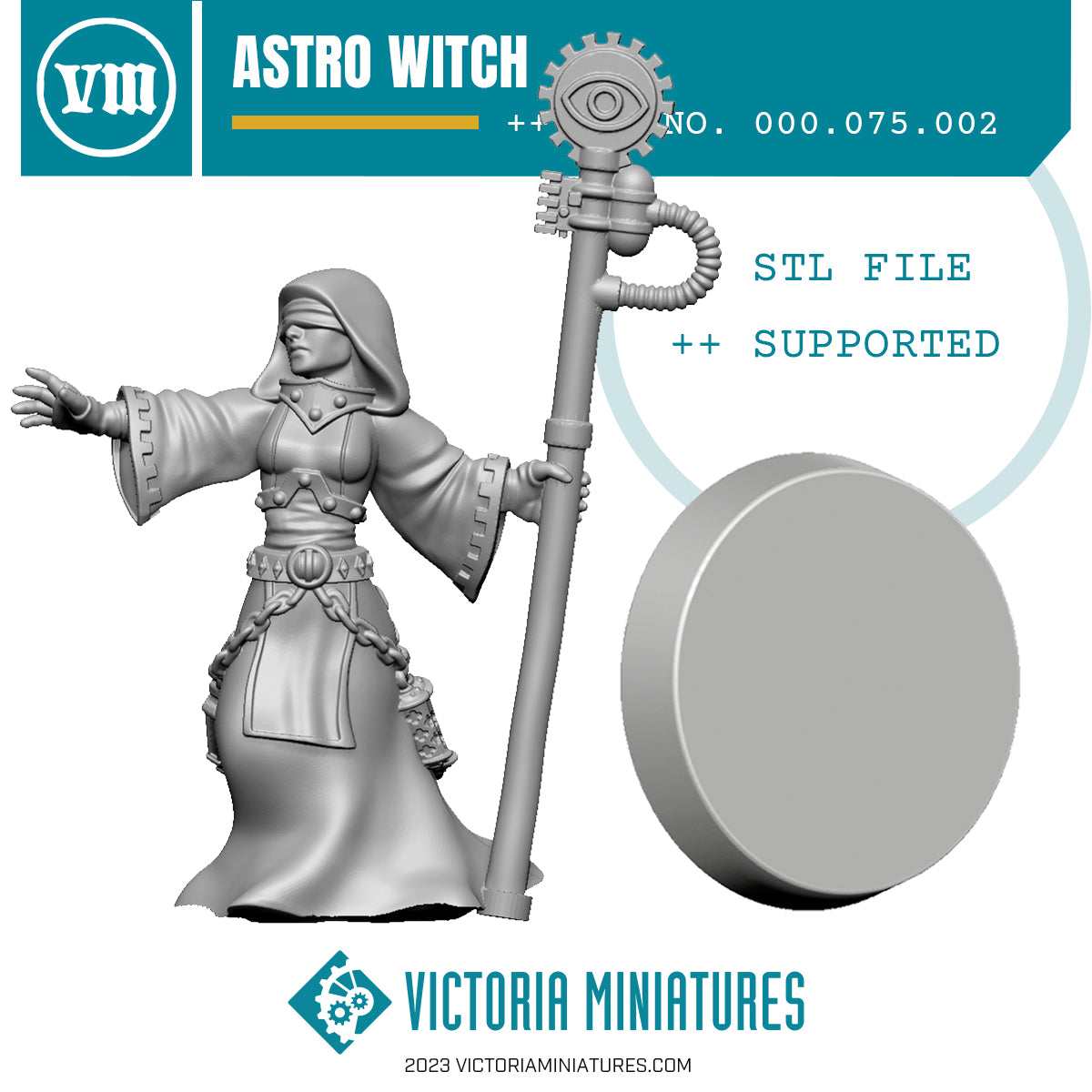 Astro Witch .STL Download