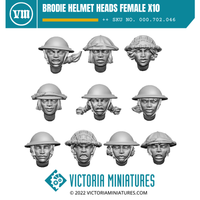 Brodie Helmet Heads Female x10