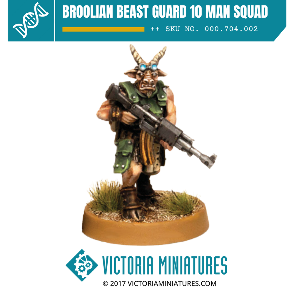 Broolian Beast Guard 10 Man Squad.