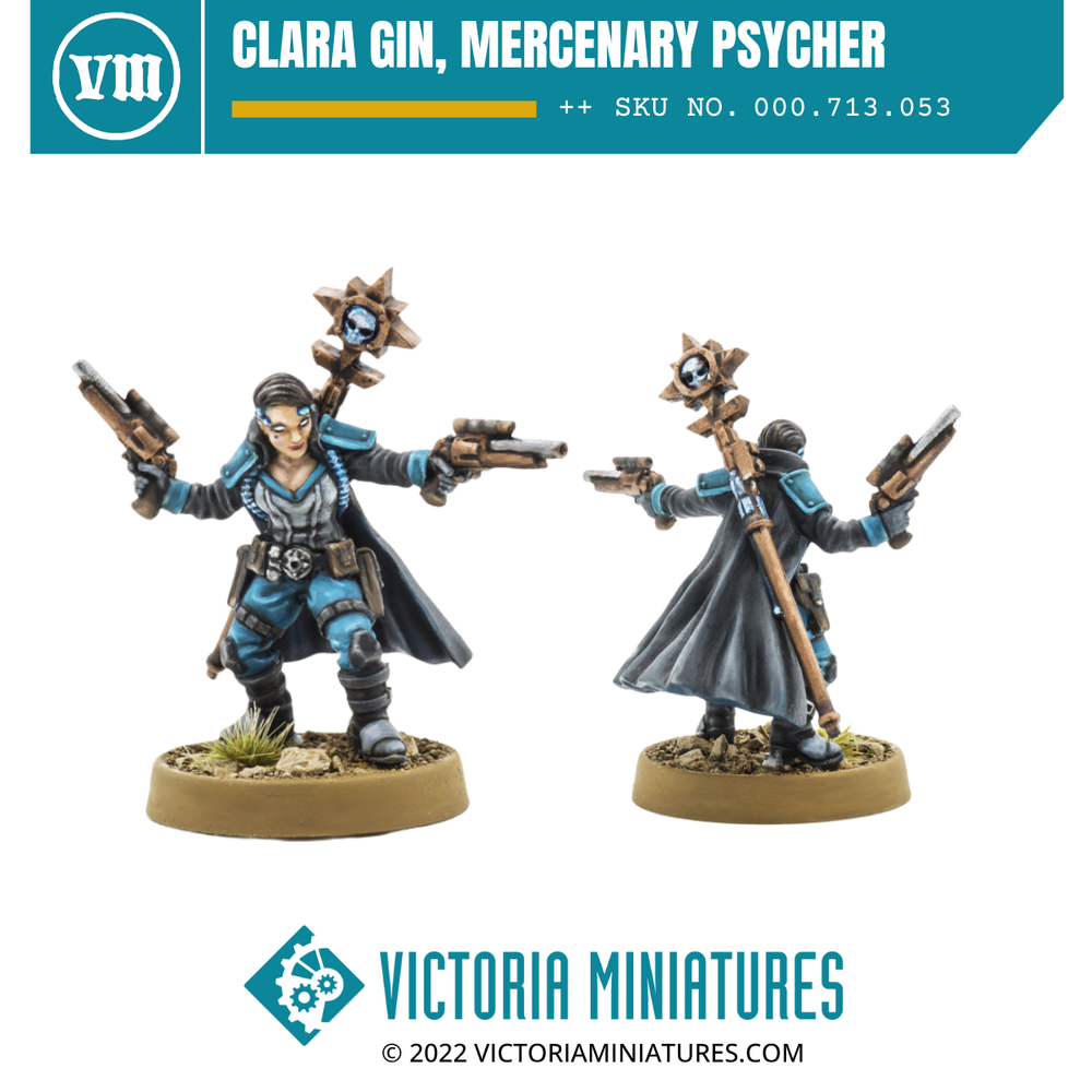Clara Gin, Mercenary Psycher