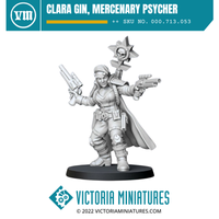 Clara Gin, Mercenary Psycher