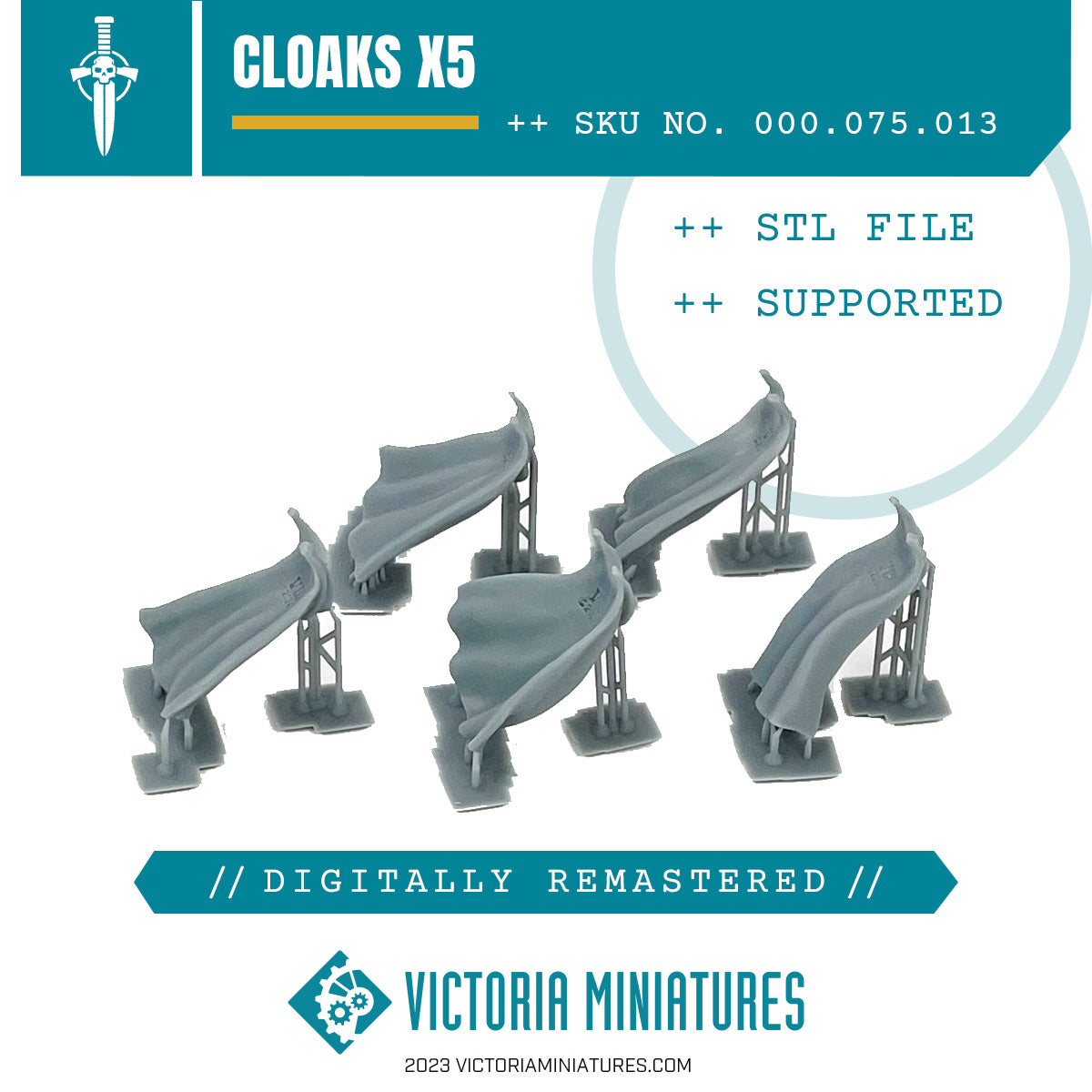 Cloaks x5 .STL Download