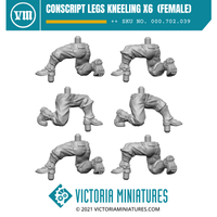 Conscript Legs Kneeling x6  (Female)