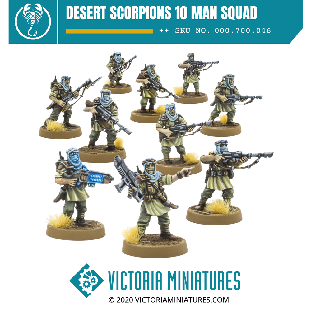 Desert Scorpions 10 Man Squad