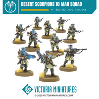 Desert Scorpions 10 Man Squad