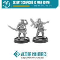 Desert Scorpions 10 Man Squad