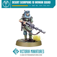 Desert Scorpions 10 Woman Squad