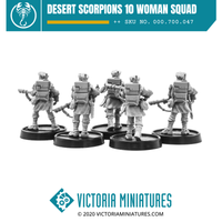 Desert Scorpions 10 Woman Squad