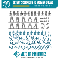 Desert Scorpions 10 Woman Squad