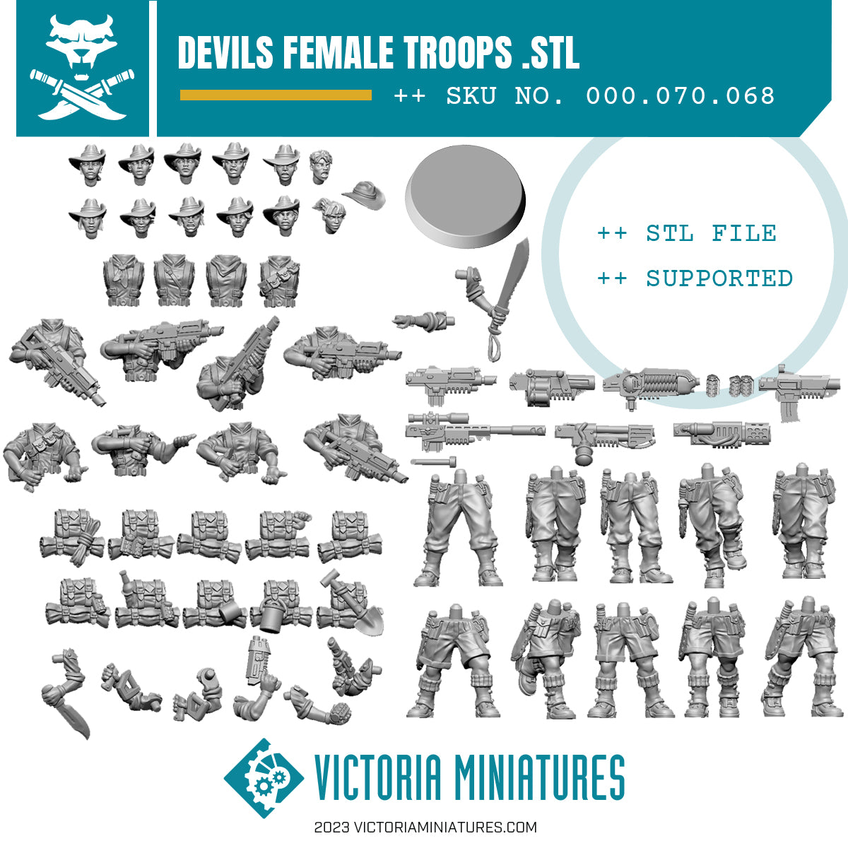 Devils Fem Troops Squad