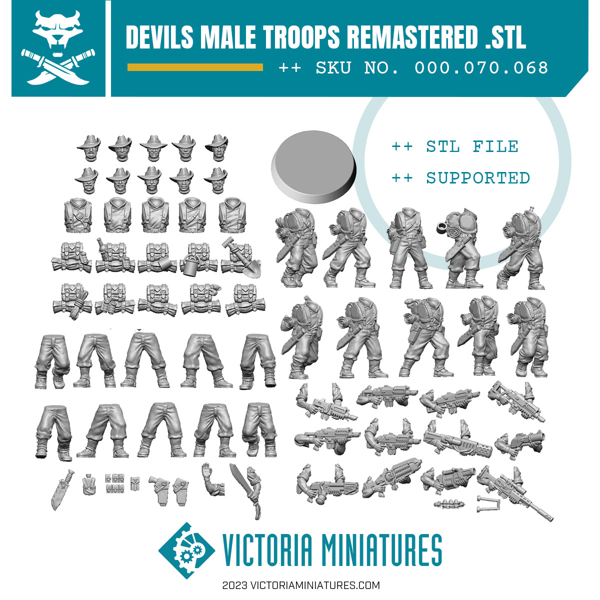 Devils Male STL 3