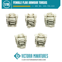 Female Flak Armour Torsos.
