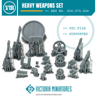 Heavy Weapon Set .STL Download