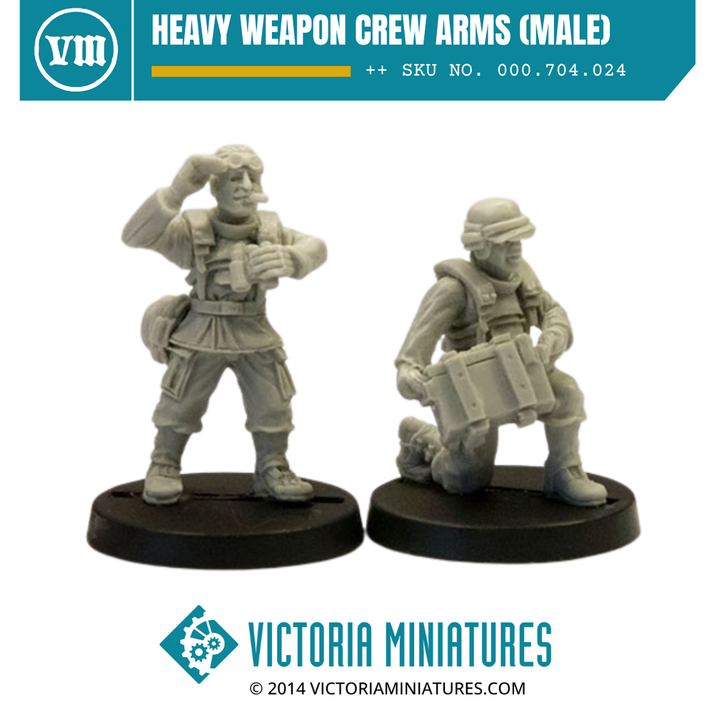 Heavy Weapon Crew Arms (male)
