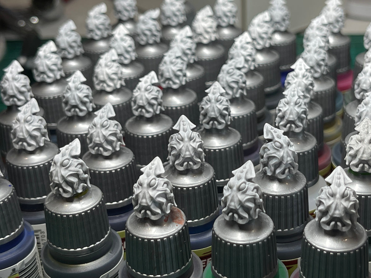 Kraken Paint Bottle Topper .STL