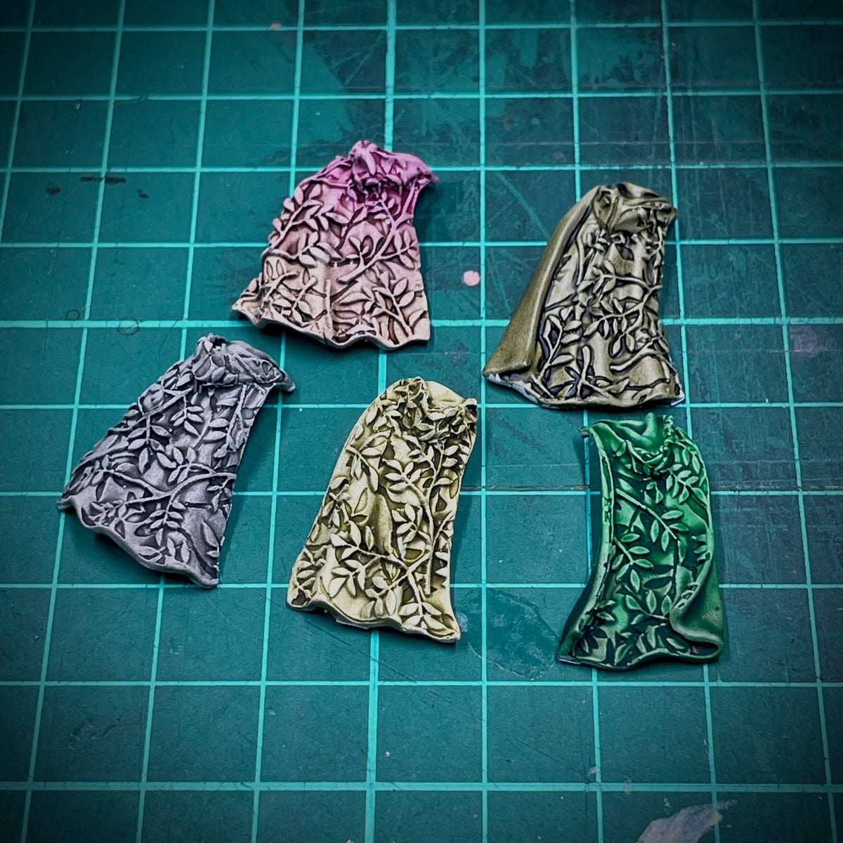 Forest Camo Cloaks x5 .STL Download