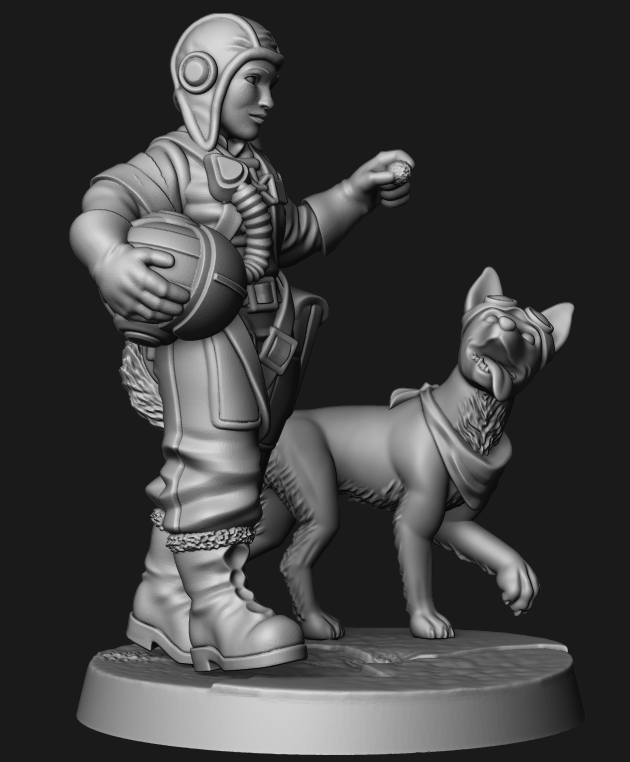 'Kateryna and Sergiy' Svargan pilot .STL Download