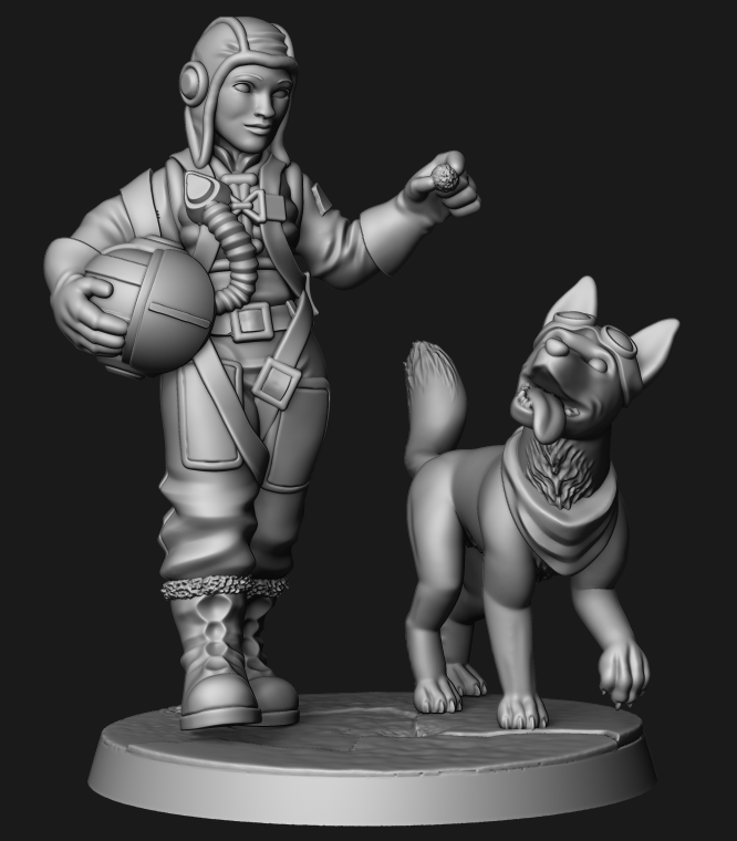 'Kateryna and Sergiy' Svargan pilot .STL Download