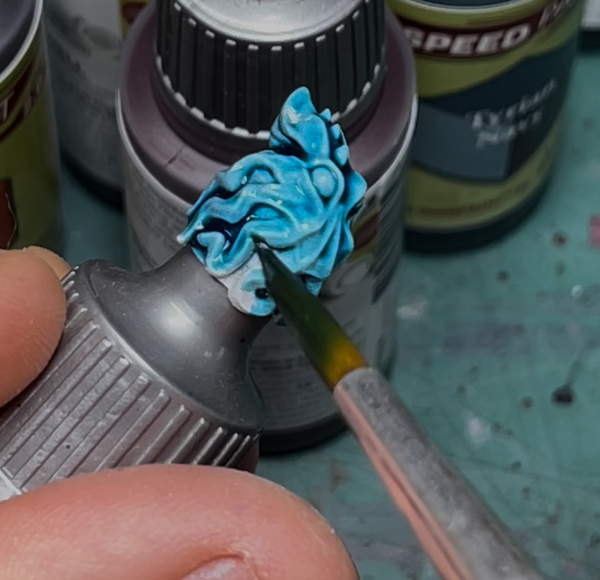 Kraken Paint Bottle Topper Swatch .STL
