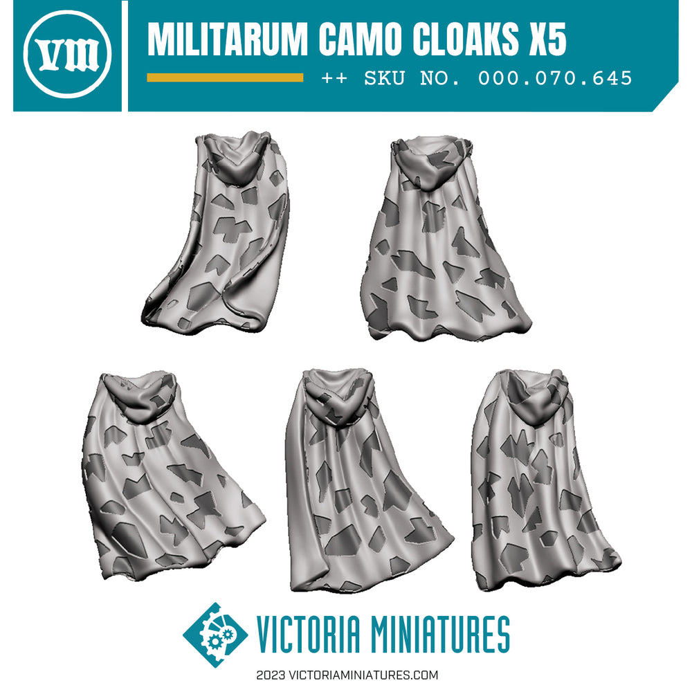 Militarum Camo Cloaks x5