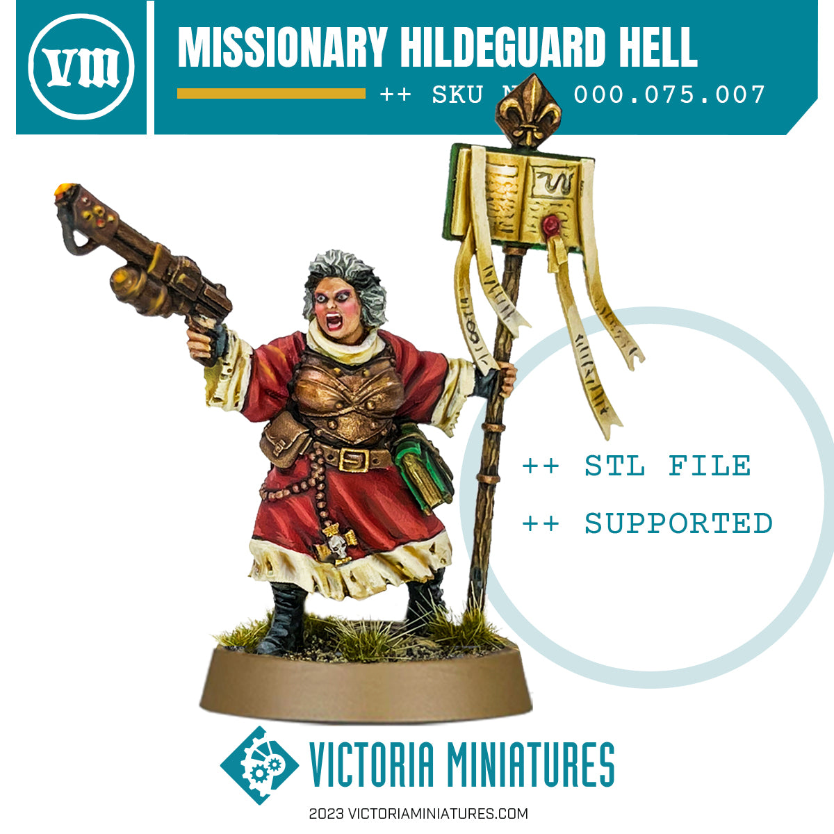Missionary Hildeguard Hell .STL Download