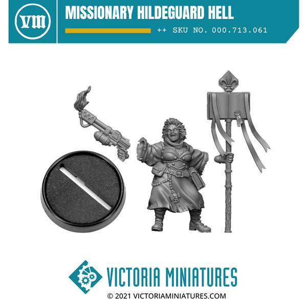 Missionary Hildeguard Hell – Victoria Miniatures