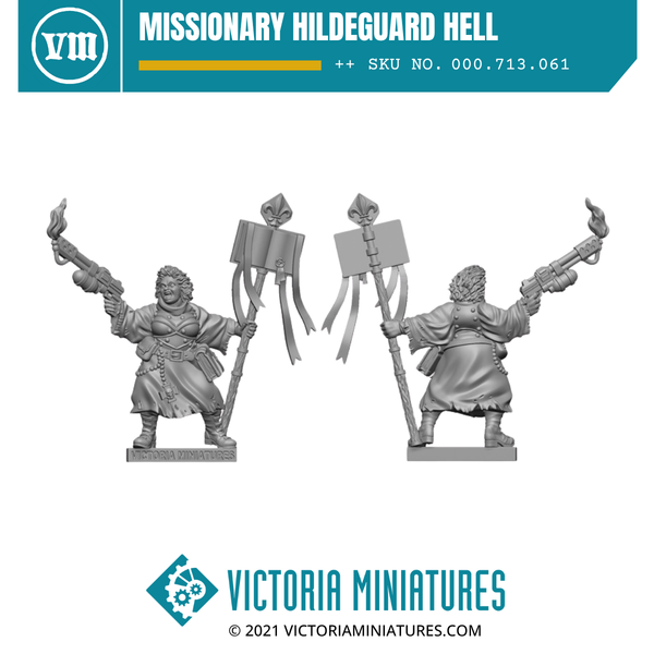 Missionary Hildeguard Hell – Victoria Miniatures