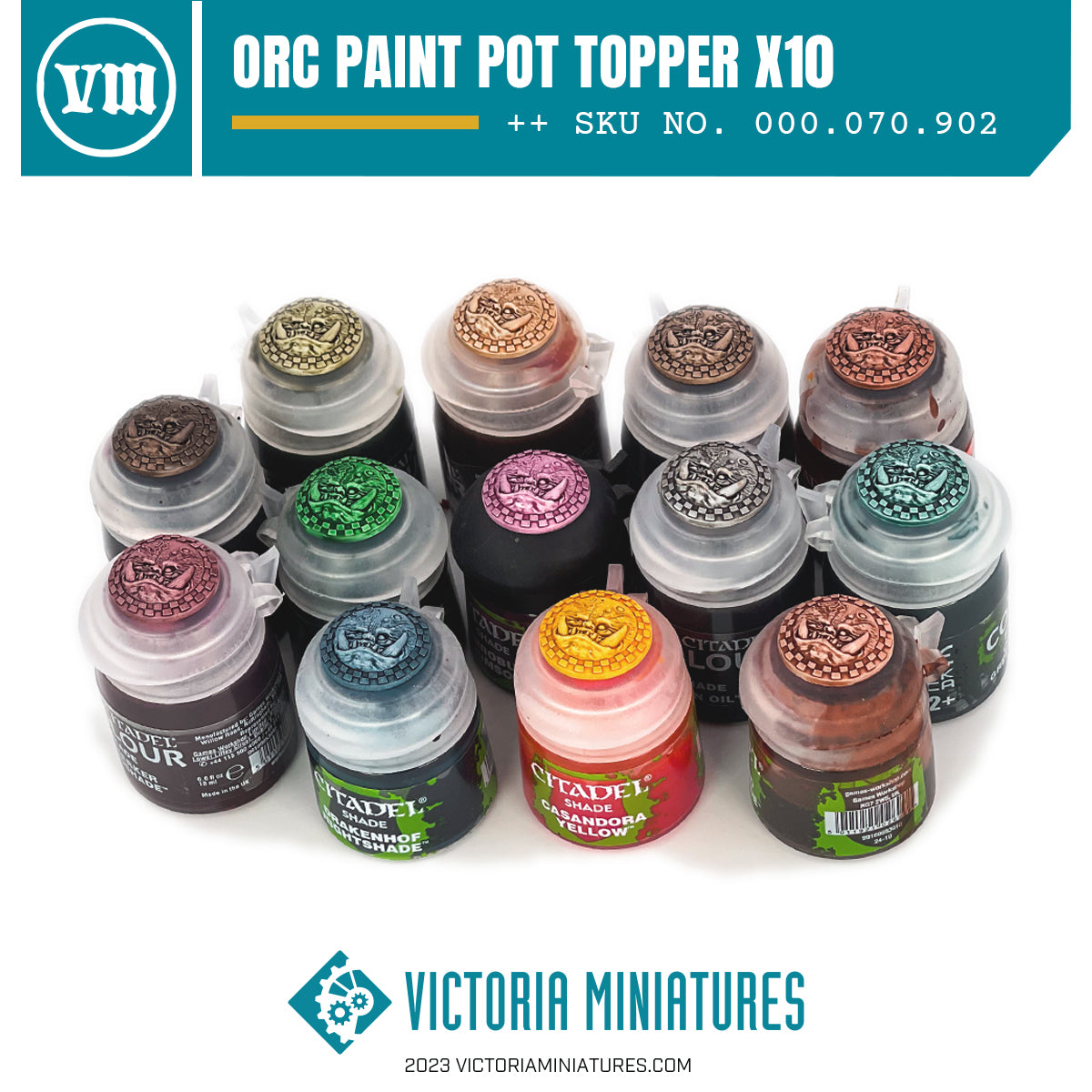 Orc Paint Pot Topper Swatch x10
