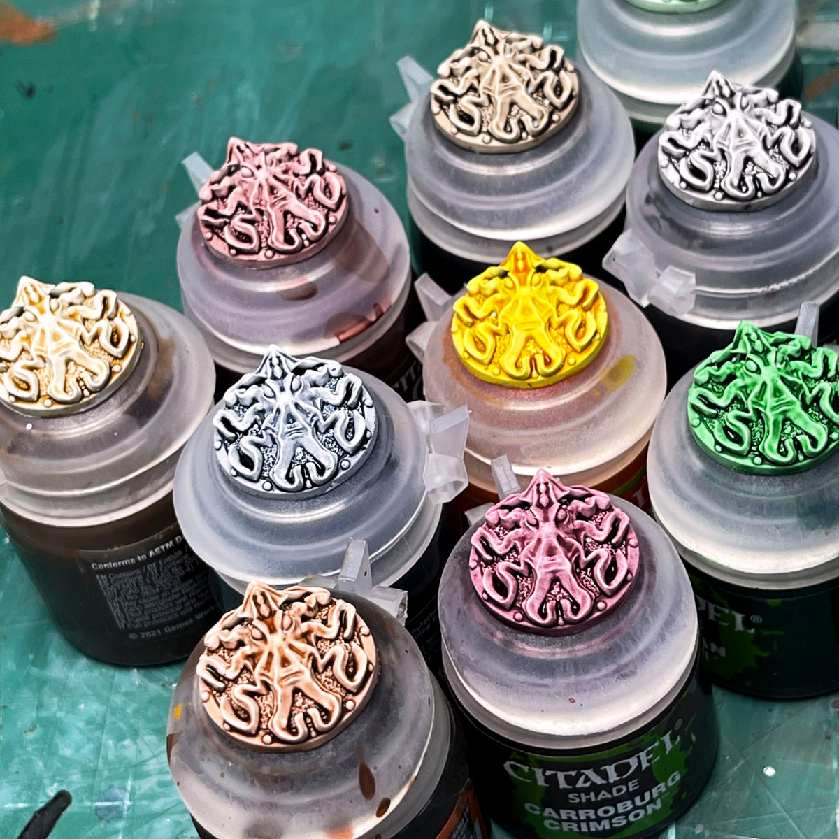 Kraken Paint Pot Topper Swatch x10