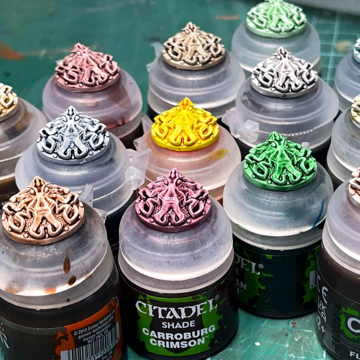 Kraken Paint Pot Topper Swatch x10