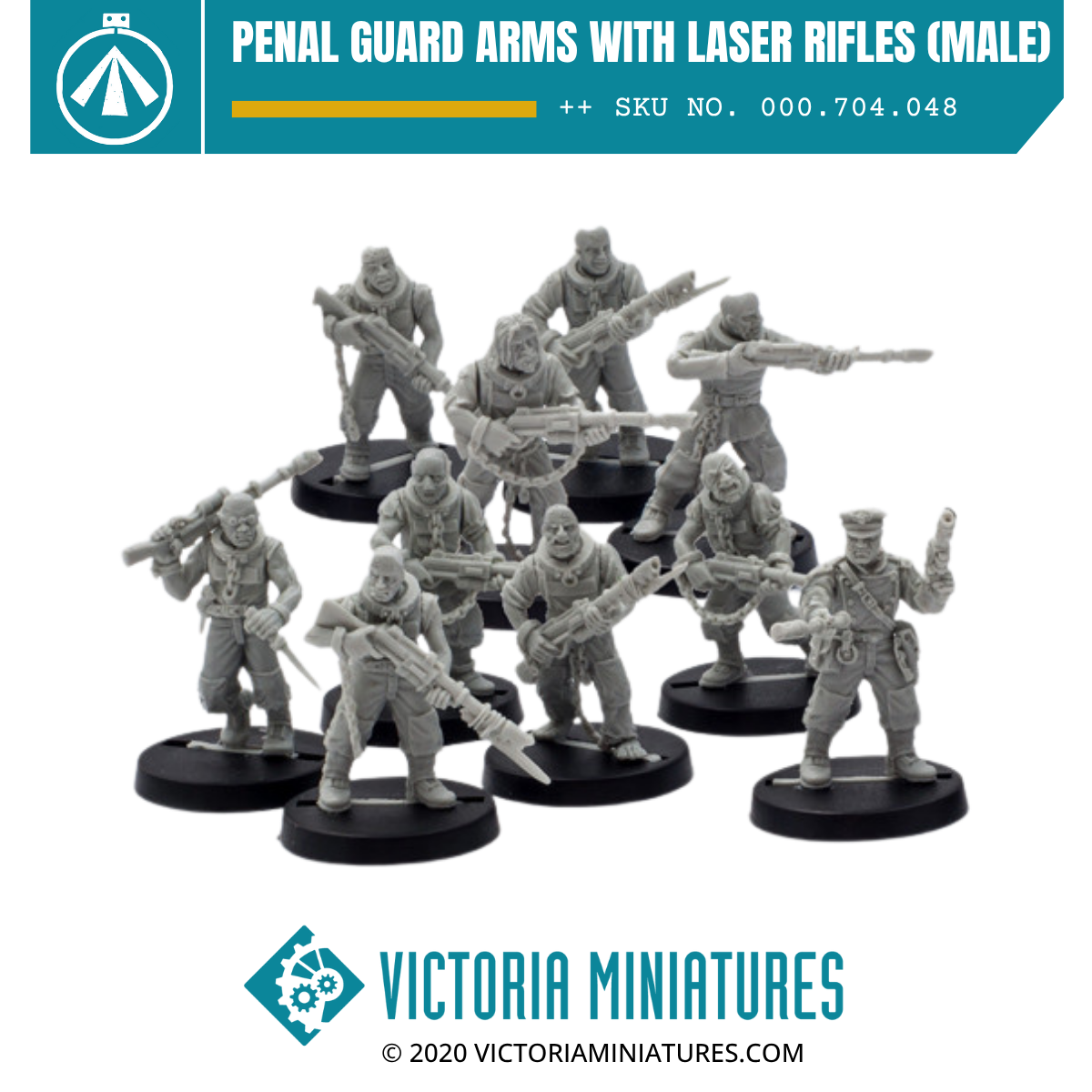 Penal Guard Arms with Laser Rifles (Male)