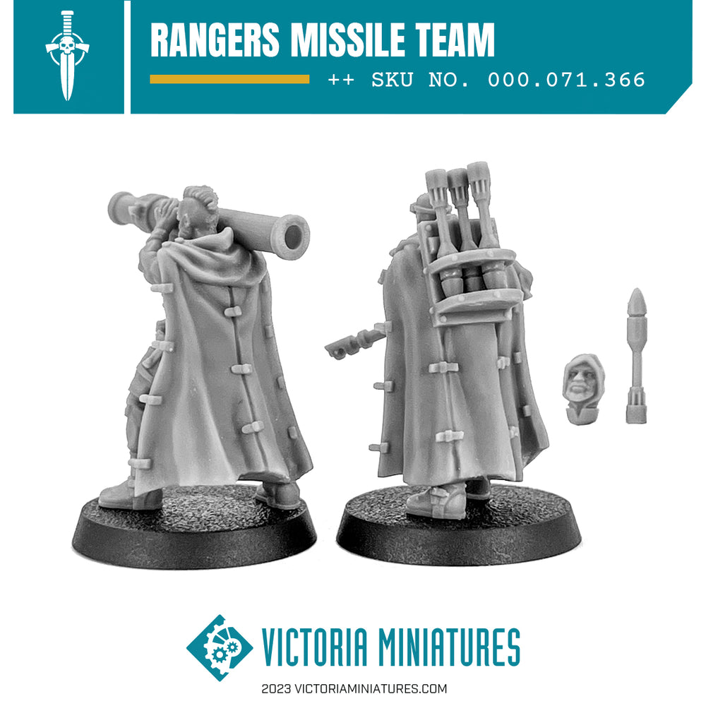 Border World Rangers Missile Team .STL Download