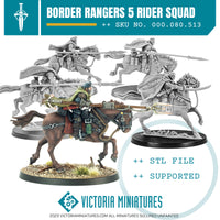 Border World Rangers Rough Rider Squad .STL Download