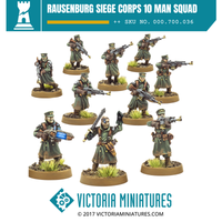 Rausenburg Siege Corps 10 Man Squad.