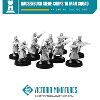 Rausenburg Siege Corps 10 Man Squad.