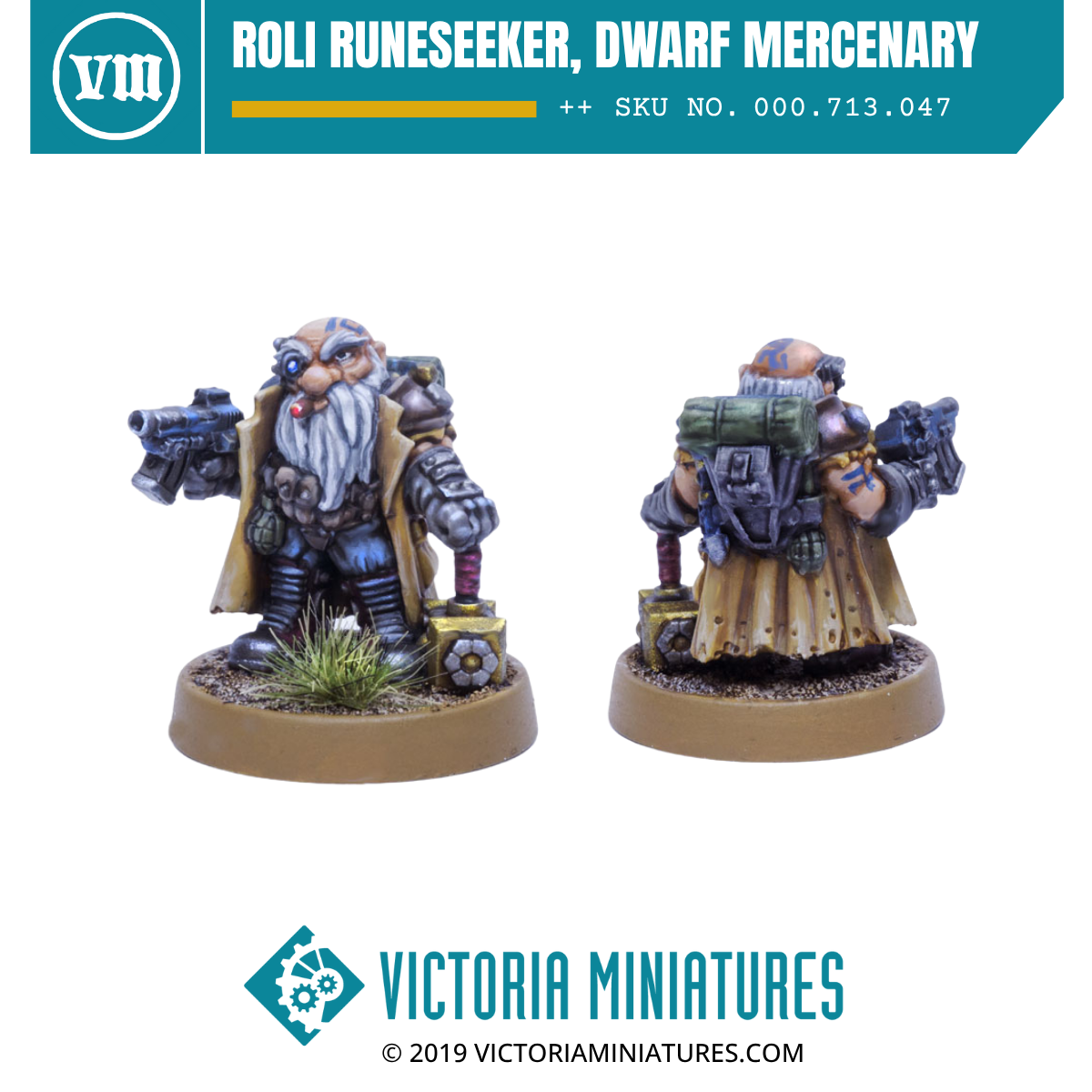 Roli Runeseeker, Dwarf Mercenary