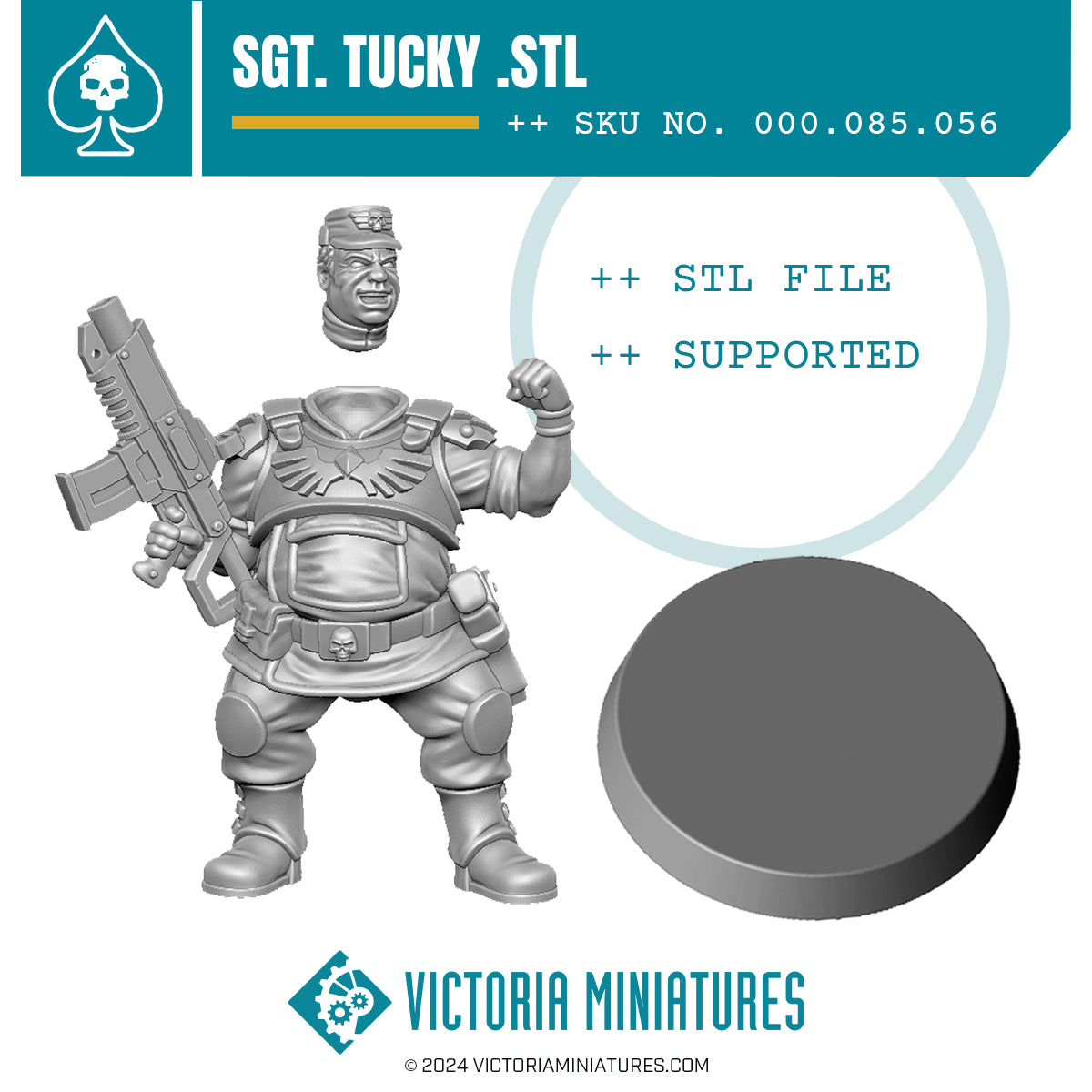 SGT TUCKY STL COMPONENTS
