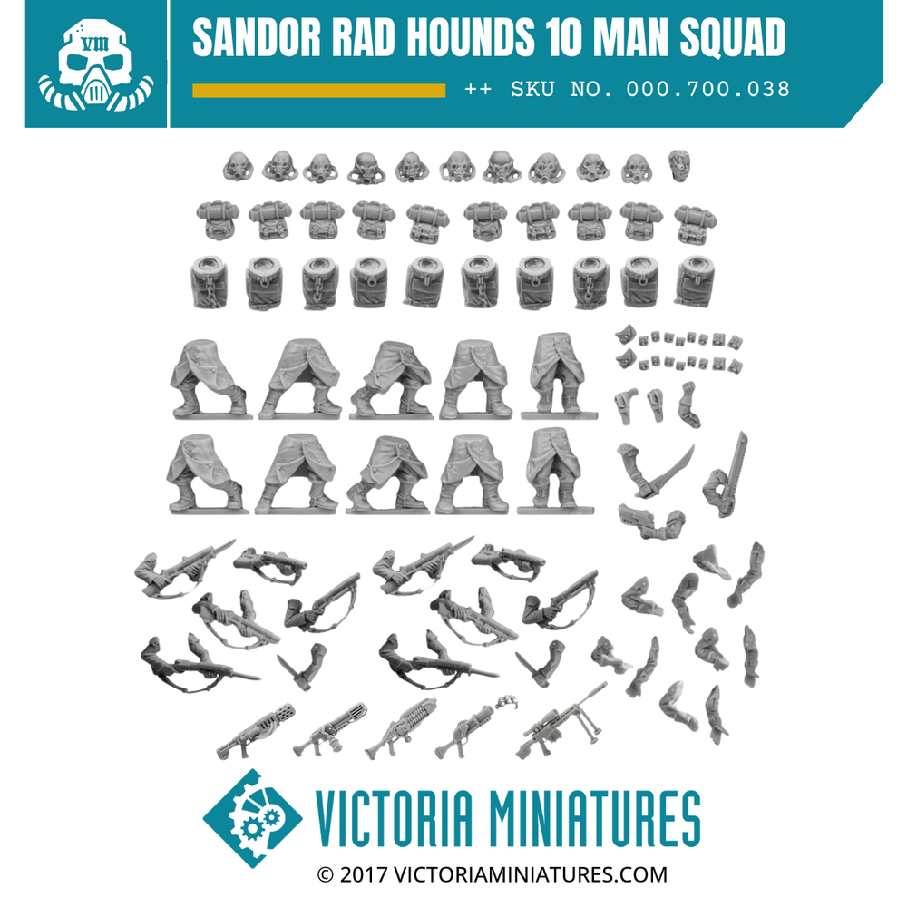 Sandor Rad Hounds 10 Man Squad