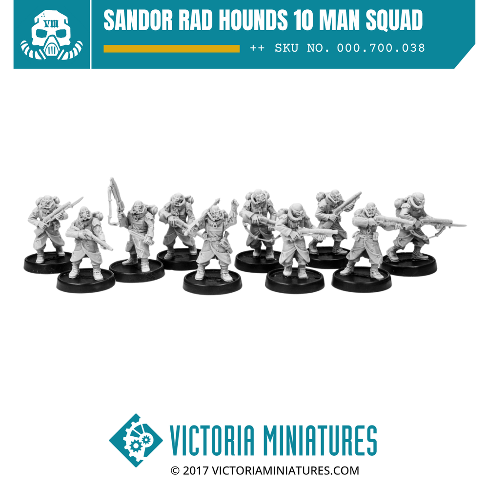 Sandor Rad Hounds 10 Man Squad