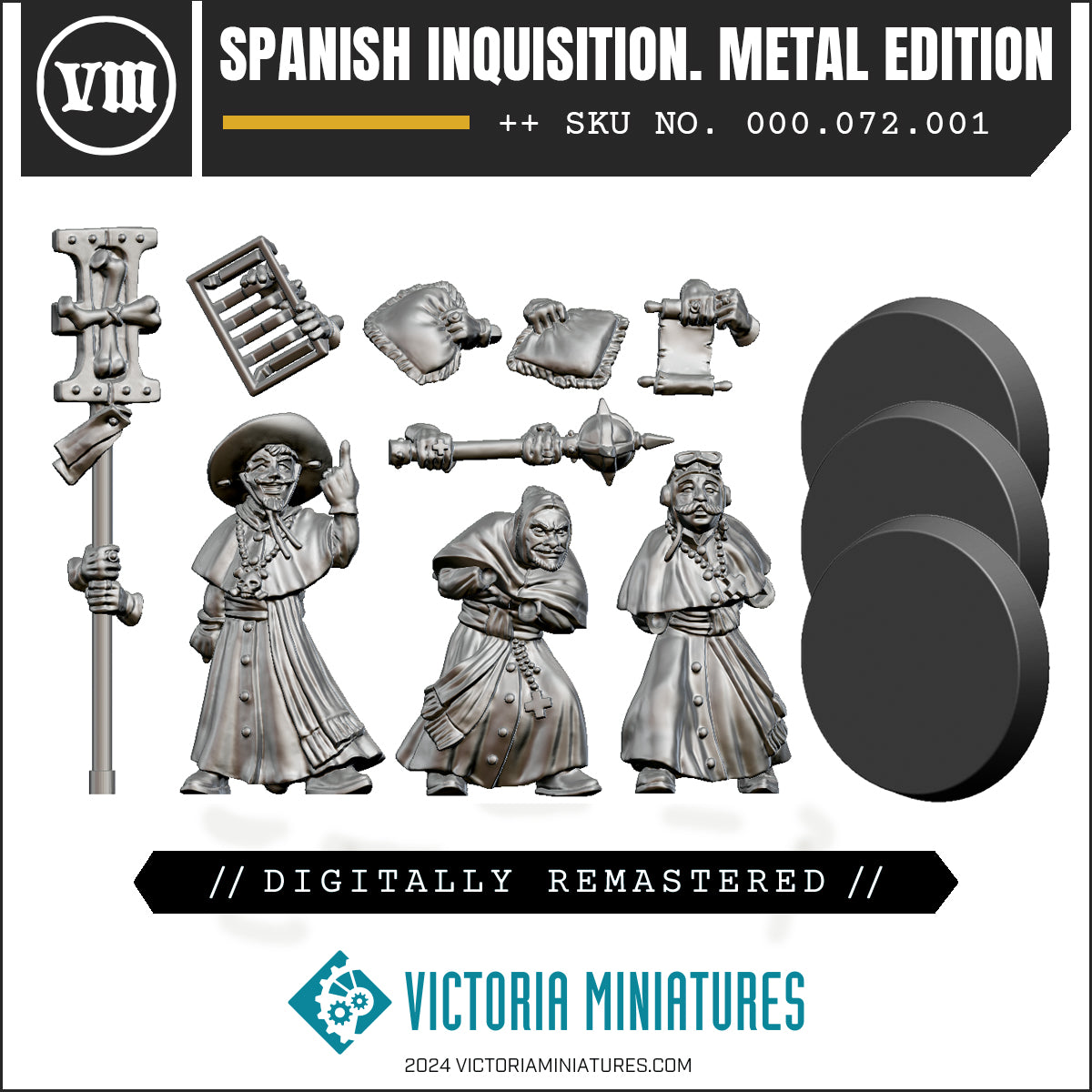 Spanish Inquisition Metal Components